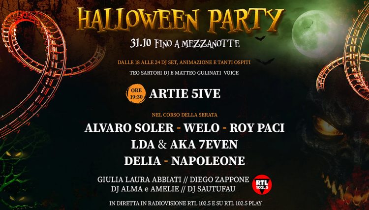 31. Oktober, Gardaland Halloween Party in Castelnuovo del Garda